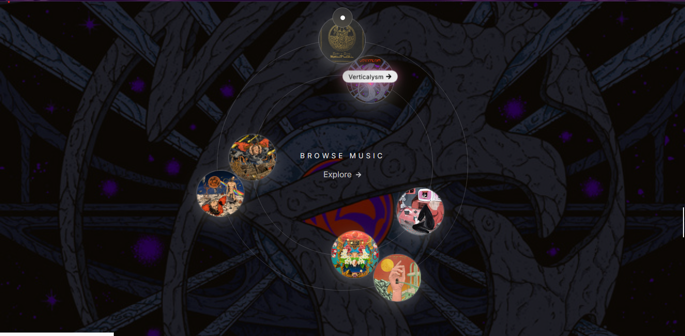 Album Section Landing